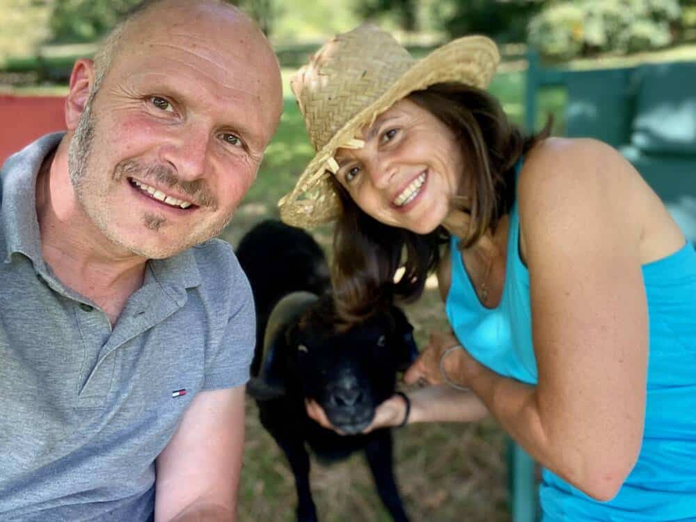 Portrait de Virginie au gîte la Bergerie